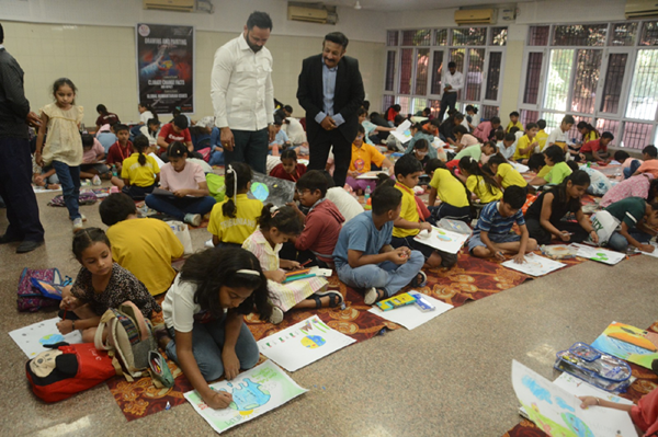 Painting competition organized by Karampath Foundation